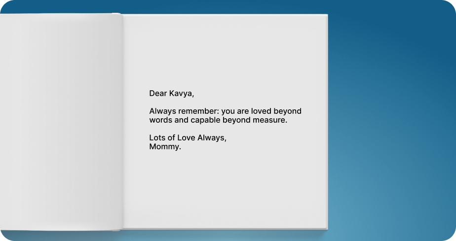 Add a Personal Message That Lives Forever