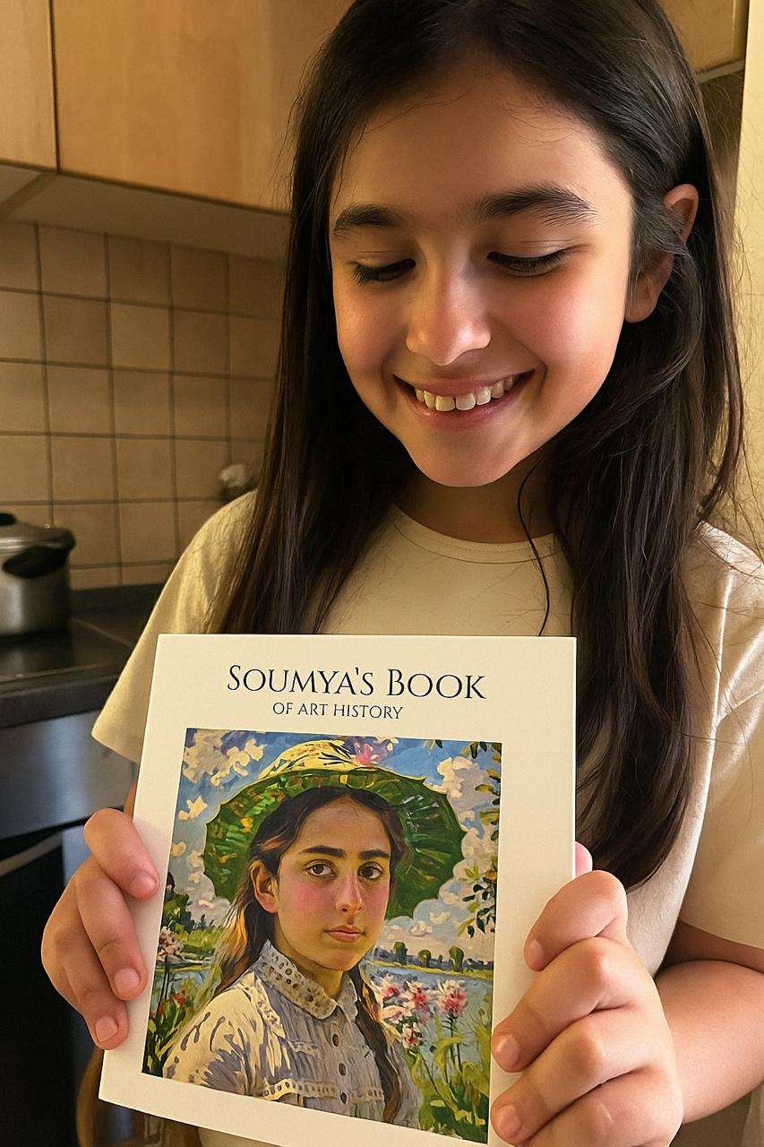 Personalized Art Book