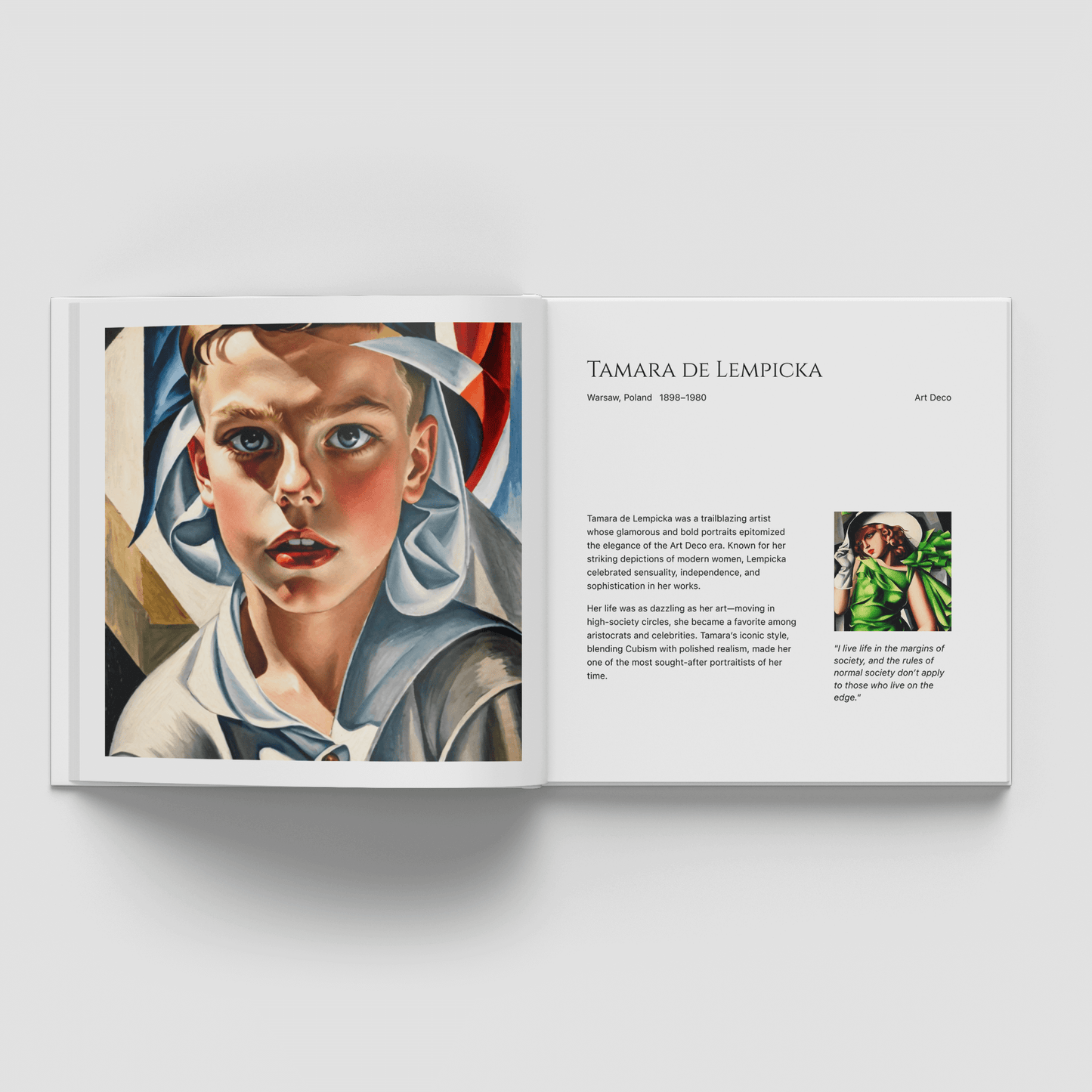 Personalized Art Book